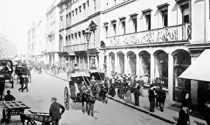 Moorgate Street, London, Victorian period