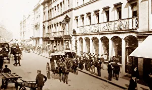 Moorgate Street, London, Victorian period