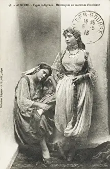 Bored Prints: Moorish Algerian Women smoking