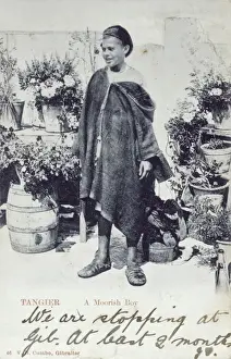 Moor Prints: A Moorish Boy, Tangier, Morocco