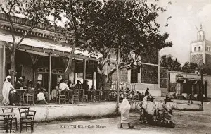 Moorish Cafe, Tunis, Tunisia, North Africa