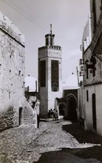 Moorish street, Tetouan, Morocco, North Africa