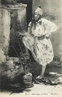 Moorish Woman at the well