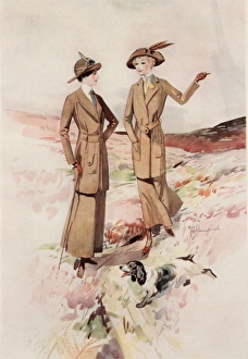 Two Elegant Ladies