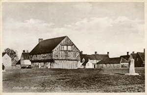 Elstow Gallery: The Moot Hall and Cross - Elstow, Bedfordshire
