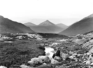 Mournes Prints: Moraine in the Silent Valley, Mourne Mountains