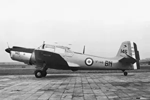 Soulnier Prints: Morane-Saulnier Ms-733 Alcyon French Airforce Parked