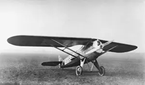 Soulnier Prints: Morane-Soulnier Ms-129 Parasol Parked
