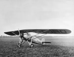 Morane-Soulnier Ms-185 Parasol Parked
