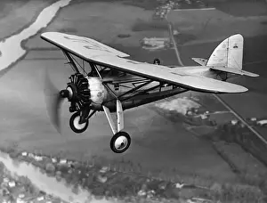 Morane-Soulnier Ms-230 Fighter Flying