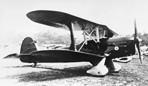 Morane-Soulnier Ms-350 Biplane Parked