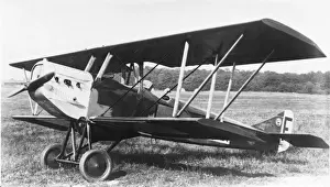 Soulnier Prints: Morane-Soulnier Ms-43 Biplane Parked