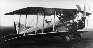 Morane-Soulnier Ms Type Anb Biplane Parked