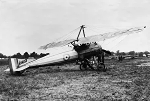 Morane-Soulnier Type La Parasol During WW1 Parked