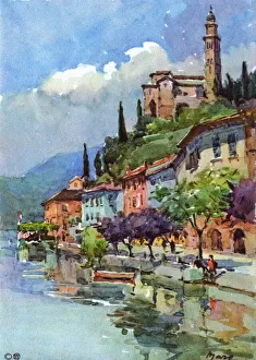 Switzerland Gallery: Morcote, Ticino, Lake Lugano, Switzerland