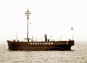Morecambe Bay Lightship, Victorian period