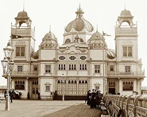 Morecambe Prints: Morecambe Pier, Victorian period