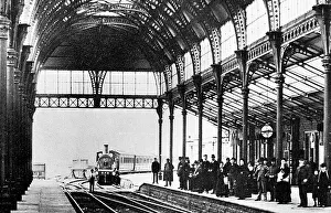Morecambe Prints: Morecambe Promenade Railway Station, Victorian period