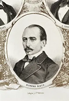 Espa Prints: MORENO NIETO, Jos頨1825-1882). Spanish liberal