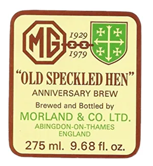 Morland Prints: Morland Old Speckled Hen Anniversary Brew