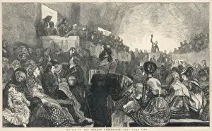 Tabernacle Prints: Mormon Service