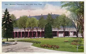 Images Dated 23rd April 2021: The Mormon Tabernacle, Salt Lake City, Utah, USA