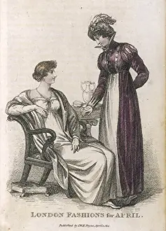 Pelisse Prints: MORN. & EVEN. DRESS 1814