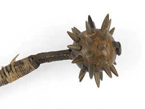 Handle Gallery: ?Morning star? trench club, World War One