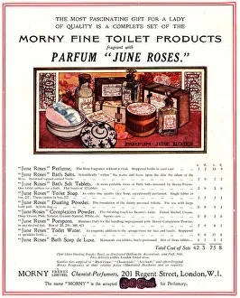 Salt Prints: Morny Freres June Roses Advertisement