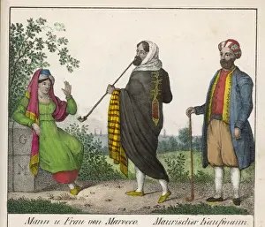 Moroccan Men and Woman