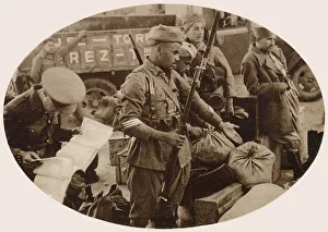 Francos Prints: A Moroccan sergeant of General Franco's Army of Africa