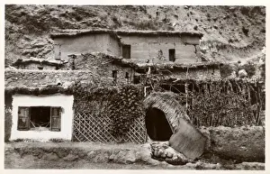 Morocco - Asni - Berber Village of mudbrick houses