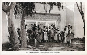 Morocco Gallery: Morocco - Casablanca - Derb-Sultan Quartier - The Fountain