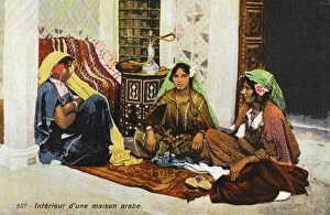 Carpet Collection: Morocco - Interior of an Arab house