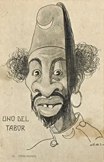 Morocco - A man from a Tabor (Moorish battalion)