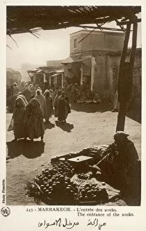 Selling Collection: Morocco - Marrakesh - The Entrance to the Bazaars