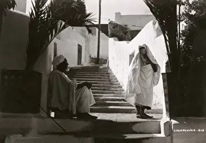 Casablanca Prints: Morocco, North West Africa - Street Scene, Casablanca