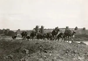 Rabat Prints: Morocco, North West Africa - View toward Rabat