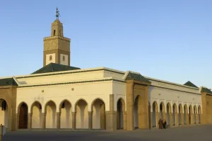 Islamics Prints: MOROCCO. Rabat. Mosque in the premises of