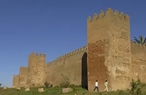 Robust Prints: MOROCCO. Rabat. Walls of the Chellah necropolis