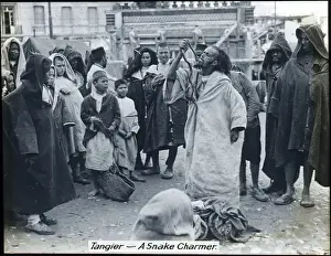 Morocco - A Snake Charmer, Tangier