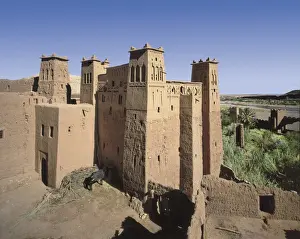 Fortified Prints: MOROCCO. SOUSS-MASSA-DRa. Ait Ben Haddou. Ksar