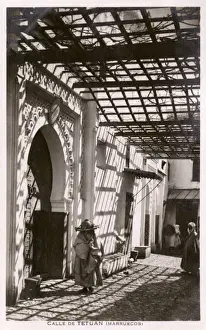 Styling Prints: Morocco - During Spanish Protectorate - Street in Tetuan