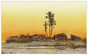 Morocco / Village Sunset