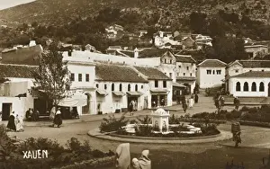 Hill Side Prints: Morocco - Xauen (now Chefchaouen, or Chau)