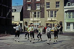 Dancers Prints: Morris dancing, Deal, Kent