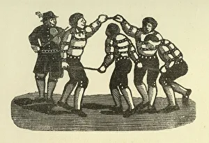 Sticks Prints: Morris Dancing, English Folk Dancing