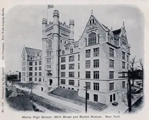 Morris High School in New York City, USA
