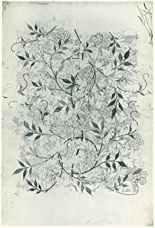 Flowing Prints: Morris Jasmine Wallpaper