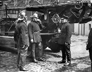 Morris Magirus vehicle with turntable ladder
